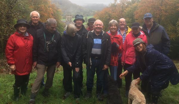 Photo of our walking group 