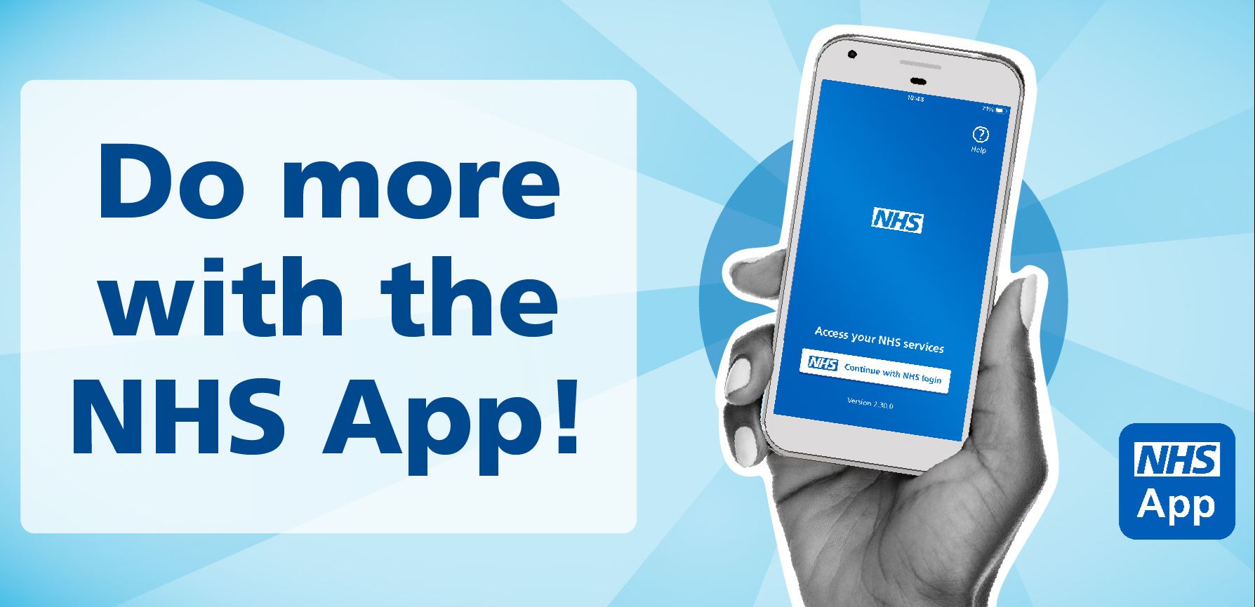 Do more with the NHS App